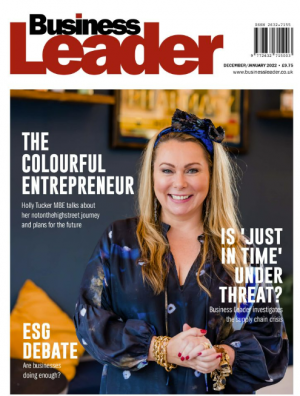 Business Leader Front Cover Logo
