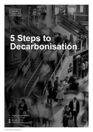 Simply Sustainable 5 steps to decarbonisation